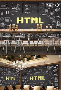 手繪卡通簡約電子商務(wù)網(wǎng)頁模板與酒店餐飲業(yè)背景墻設(shè)計(jì)素材全解析